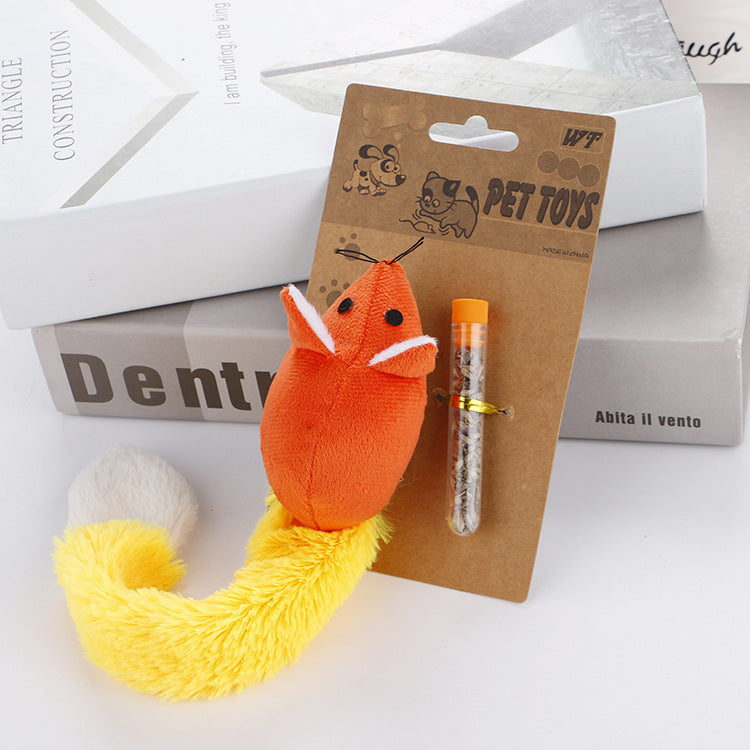 Interactive Catnip Toy for Playful Cats