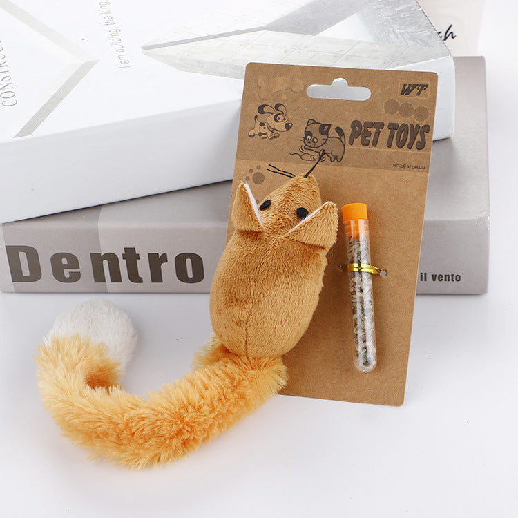 Interactive Catnip Toy for Playful Cats