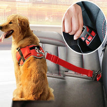 Load image into Gallery viewer, Adjustable Dog Car Seat Belt Leash
