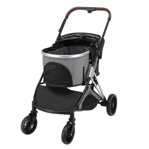 All-Terrain Foldable Pet Stroller - Heavy Duty Dog Stroller for Large Dogs & Cats