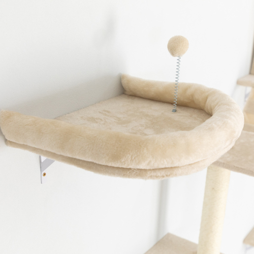 Wall-Mounted Cat Playground