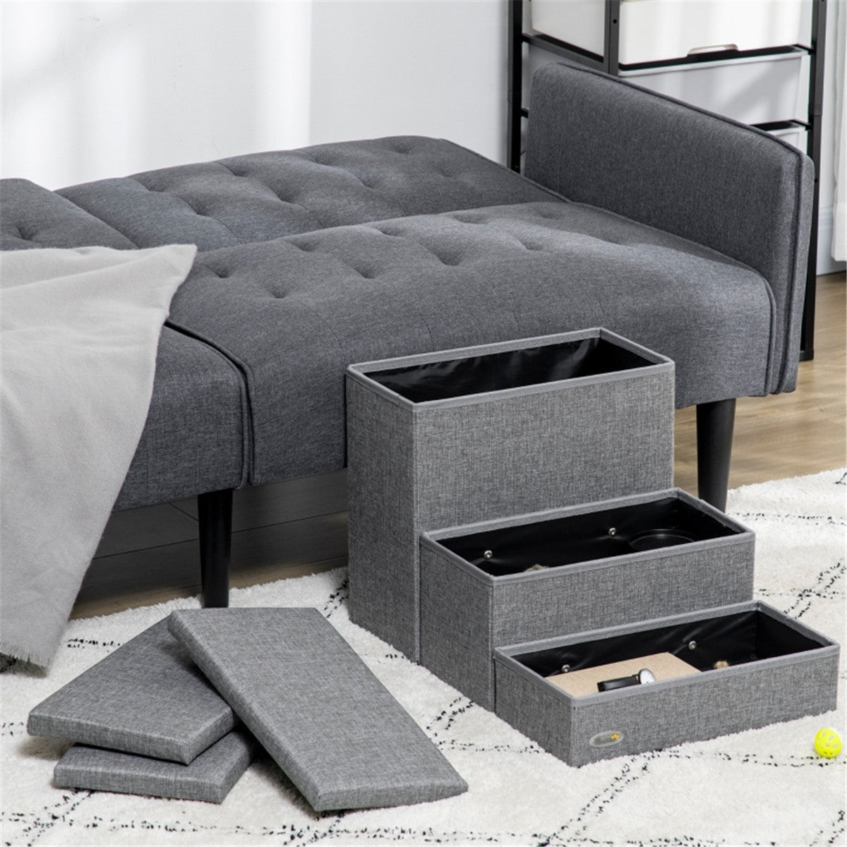 Comfortable Foam Cat Stairs