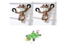 Load image into Gallery viewer, Donkey Shape Corduroy Chew Toy For Dogs
