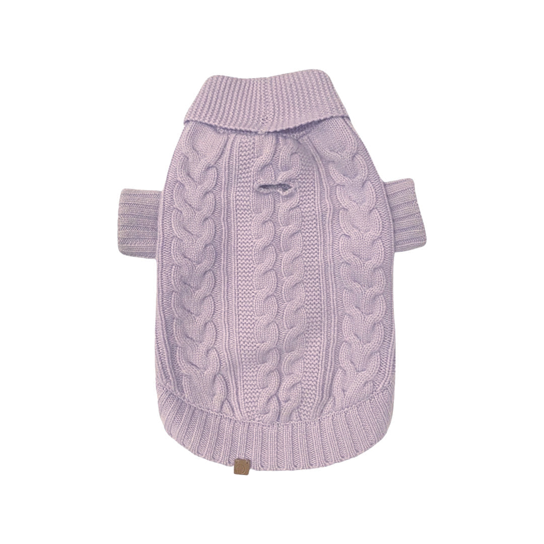 Brooklyn Cashmere Cardigan, Soft lilac