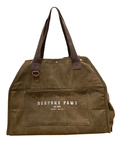 'The Daily' Packable Pet Carrier-M-Army