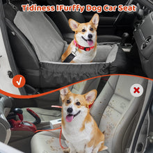 Load image into Gallery viewer, Dog Car Seat – Booster Bed with Safety Leash &amp; Storage Pockets
