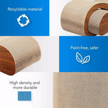 Load image into Gallery viewer, 2 In 1 Cat Scratching Board &amp; Bed
