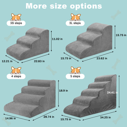 Soft Foam Dog Stairs