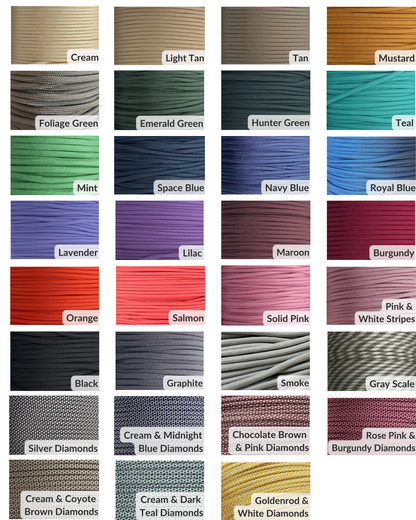 Josephine Braid Handmade Dog Collar - Customize Your Colors