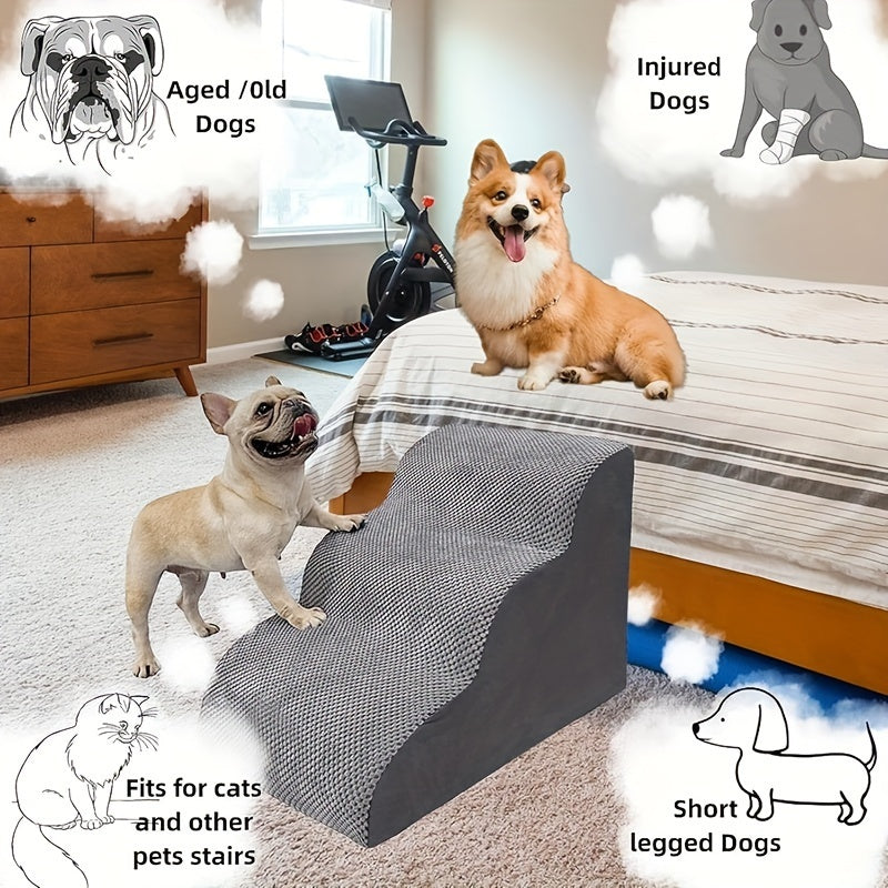 Soft Foam Dog Stairs