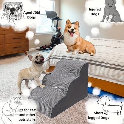 Soft Foam Dog Stairs