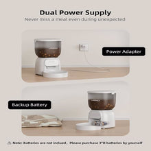 Load image into Gallery viewer, Automatic Cat Feeder - WiFi Cat Food Dispenser With App
