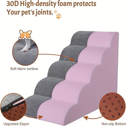 Soft Foam Dog Stairs