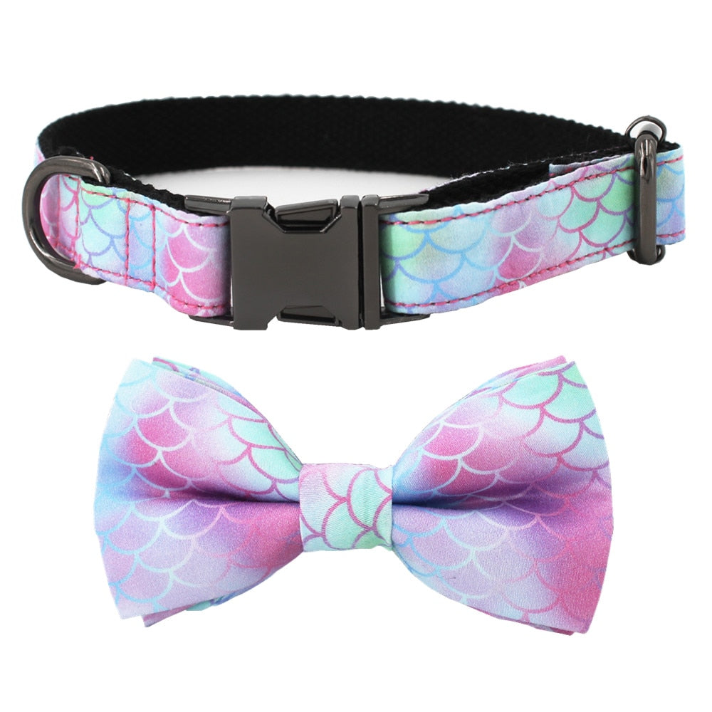 Dream Mermaid Pattern Collar